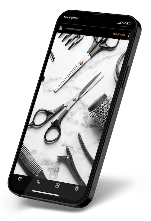 Visuel de l'application Mon coiffeur